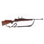 (S1) 7 x 64mm Mauser Model 66 sliding-bolt action rifle, 23 ins barrel with gloss finish, ramp