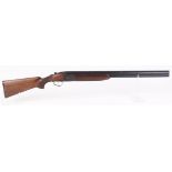 (S2) 12 bore Laurona Magnum over and under, ejector, 28 ins barrels, full & ½, ventilated rib with