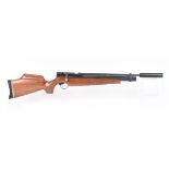5.5mm SMK QB78DL pre charged air rifle (bulk fill), fitted moderator, Monte Carlo stock with