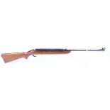 .22 BSA Airsporter Mk.2 under lever air rifle, open sights, tap loading, scope grooves, no. GD7549