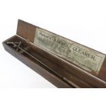 Vintage Parker's Barrel Clearer in wood box with original paper label