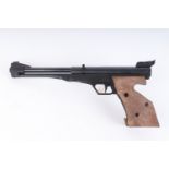 .177 Gamo Target air pistol, underlever action, target sights, in original box with instructions,