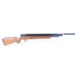 .22 Sharp Ace under lever air rifle, moderated barrel, bolt action loading, no. A566951