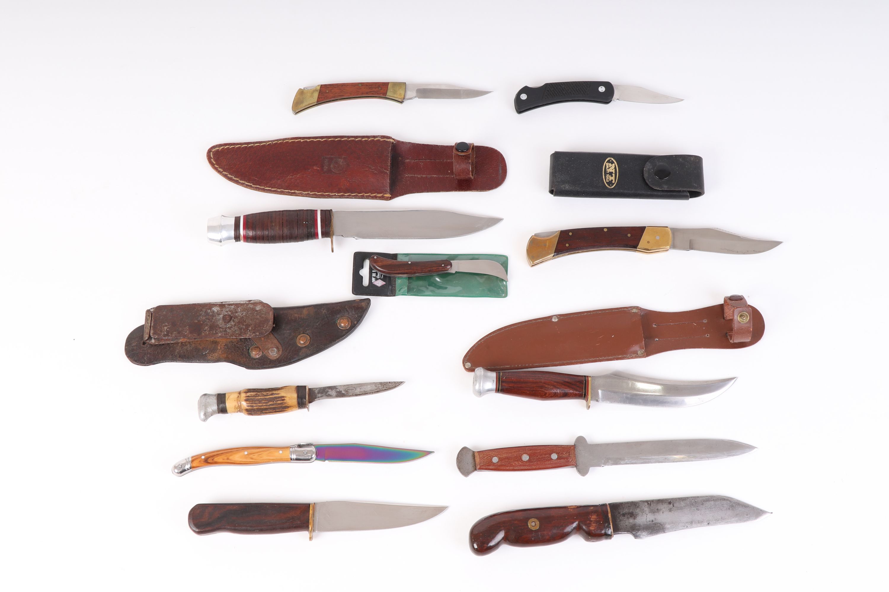 Various sheath knives, folding pocket knives, etc. - Image 3 of 3