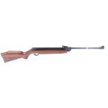 .22 Webley Vulcan Mk.3 under lever air rifle, open sights, scope grooves, no. 850117