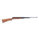 .22 The Webley Mark 3 under lever air rifle, open sights, tap loading, no. 34548 [Purchasers note: