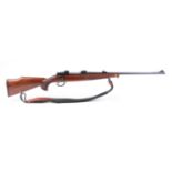 (S1) .243(Win) Parker Hale bolt action rifle, 23 ins barrel with raised blade front sight and Willia