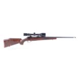 (S1) .22-250 (rem), bolt action, internal magazine, 22 ins barrel, 14 ins Monte Carlo stock with rec