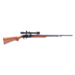 (S1) .22 Remington Speedmaster 552 semi automatic rifle, 21½ ins screw cut barrel, Parker Hale moder