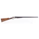 (S2) 12 bore sidelock ejector Army & Navy, 28 ins discreetly sleeved barrels, ic & ¾, concave top ri