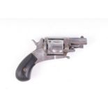 (S5) .320(cf) Belgian double action pocket revolver, sighted barrel, closed frame inscribed P Gatime