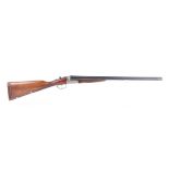 (S2) 12 bore Spanish boxlock ejector by Zamacola, 26 ins barrels, & full, game rib, 70mm chambers,