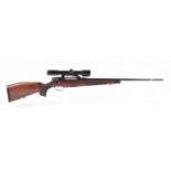 (S1) .270(Win) Steyr Mannlicher Luxus bolt action stalking rifle, 24 ins barrel with gloss black fin