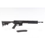 (S1) .22 Chiappa Pro Series MFour-22 semi automatic tactical rifle, 16 ins heavy barrel with flash s