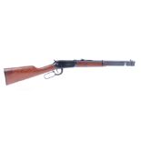 (S1) .44 (rem mag) Winchester 94AE lever action carbine, 16 ins barrel, open sights, tube magazine,