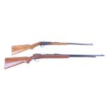 (S1) .22 (short) Remington semi automatic take down rifle, 18¼ ins barrel, open sights, tube magazin