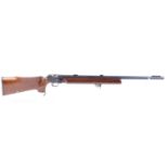 (S1) .22 BSA Martini International MkII, 28 ins heavy barrel with fitted dovetail sight mounts, adju