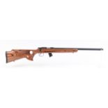 (S1) .22 CZ 455 bolt action rifle, 20½ ins heavy barrel threaded for moderator (capped), 10 shot mag