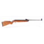 .22 Webley Hawk Mk2 break barrel air rifle, open sights (a/f), no. 42095 [Purchasers note: Collecti