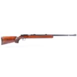 (S1) .22 Anschutz Mod 54 Match bolt action target rifle, 28½ ins heavy barrel, sight blocks, match t