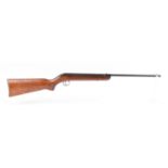 .177 BSA Cadet break barrel air rifle, open sights, impressed BSA to stock, no. BA94951 [Purchasers