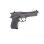 .177 Beretta (Umarex) Model 92 FS Co2 semi automatic air pistol, in foam lined hard plastic case (no
