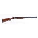 (S2) 12 bore Lanber over and under, 29½ ins barrels, ¼ & ic, file cut ventilated rib, 76mm chambers,
