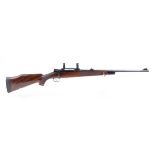 (S1) .30-06 Mauser bolt action sporting rifle by Charles Lancaster, 23 ins barrel inscribed Charles