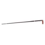 (S5/S2) .410 Walking Stick Shotgun, brown painted tapered barrel with twist opening, Birmingham proo