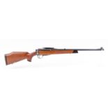 (S1) .303 Parker Hale bolt action rifle, 22 ins barrel, hooded blade and leaf sights, side mounted s