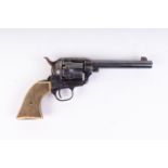 (S1) .44 Uberti Colt Army 1873 single action black powder revolver, 5½ ins sighted round barrel, 6 s