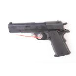 .177 Colt (Umarex) Government 1911 A1 semi automatic Co2 air pistol, 2 x 8 shot magazine, in hard pl