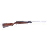 .177 Webley Falcon air rifle, for spares or repair - rust and pitting throughout barrel, crack to wr