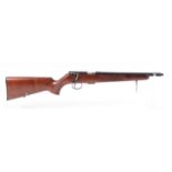 (S1) .17 (Hmr) Anschutz Modell 1517 bolt action rifle, 14 ins threaded barrel, scope grooves, 5 shot