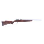 (S1) .17(Hmr) Sako P04R bolt action rifle, 22 ins heavy barrel threaded for moderator (capped), 5 sh