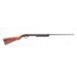 .177 Diana break barrel air rifle, part octagonal barrel with original open sights, semi pistol grip