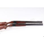 (S2) 12 bore Baikal over and under, ejector, 27½ ins barrels, ¾ & ½, ventilated rib with line pipe s