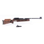 .177 Original Model 75 side lever target air rifle (02-1980), tunnel front sight, adjustable apertur