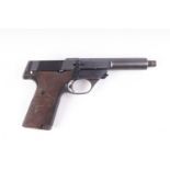 (S5) .22 High Standard Mfg. Co. 'Supermatic Citation' Model 107 Military semi automatic pistol with