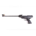 .177 GT R072 break barrel air pistol, 13¼ ins sighted barrel, no. 004594 [Purchasers note: Collecti