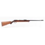 (S1) .22 Walther 'Sportmodell V' bolt action rifle, 25½ ins heavy barrel, ramp foresight (blade miss