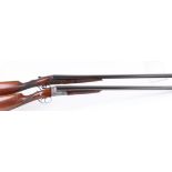 (S2) Two boxlock non ejector shotguns: 12 bore by J.V. Needham, 28 ins barrels, ic & full, 2½ ins ch