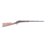 (S1) .400 Italian Remington rolling block rifle, 26 ins two stage half stocked barrel (no sights), b