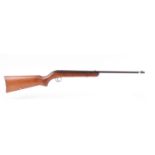 .177 BSA Cadet break barrel air rifle, open sights, stock impressed BSA, nvn [Purchasers note: Coll