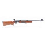 (S1) .22 BSA Martini International target rifle (l/h), 26 ins heavy target barrel with mounted PH tu