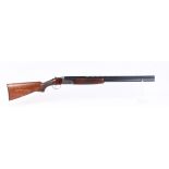 (S2) 12 bore Rizzini over and under, ejector, 27½ ins barrels, ¾ & ¼, ventilated rib, 70mm chambers,