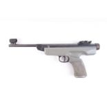 .177 Original Mod 5 break barrel air pistol, tunnel foresight, adjustable rear sight, grey plastic g