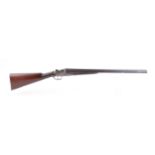 (S2) 12 bore sidelock ejector by Sarasqueta, 25 ins barrels, cyl & ic, raised rib, 70mm chambers, sc