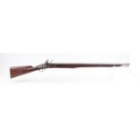 (S58) .750 East India Co.(?) Flintlock musket, 35 ins fullstocked barrel, brass mounted with steel r