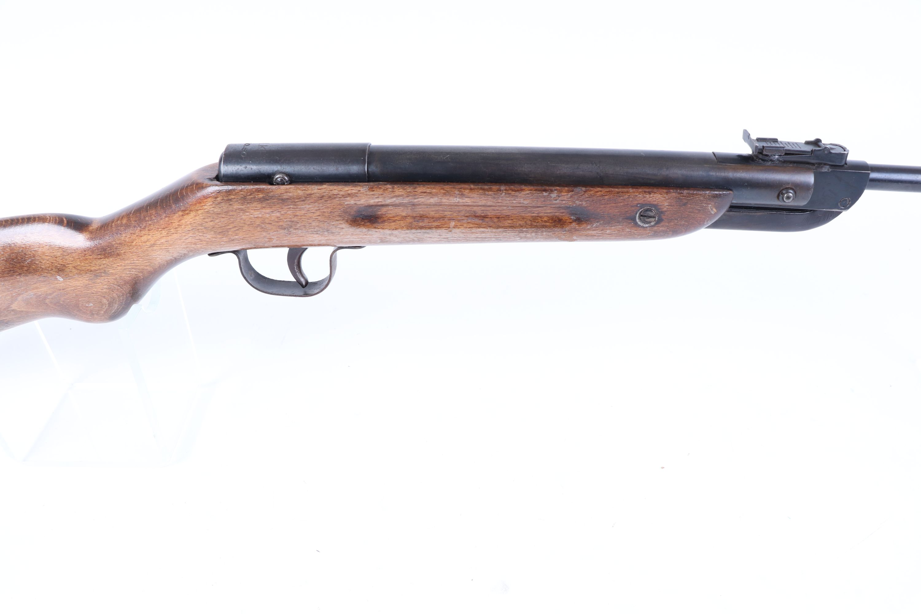 .177 Falke Mod 50 break barrel air rifle, open sights, nvn [Purchasers note: Collection in person o - Image 3 of 4